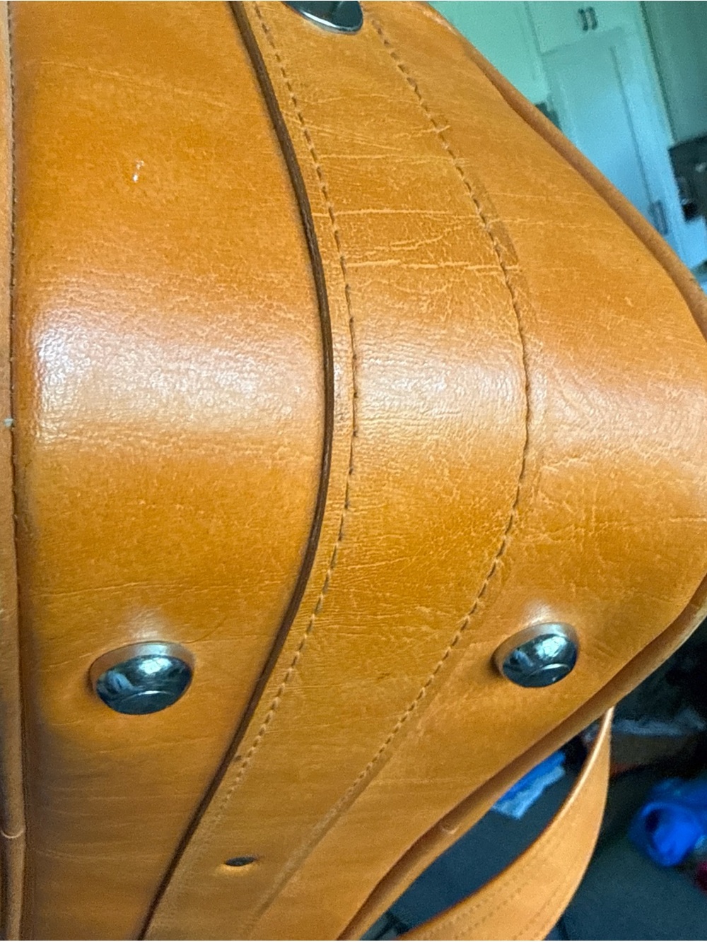 Royal Traveller Sidekicks Orange Crossbody Travel Bag Samsonite 70s Mod - Picture 6 of 6